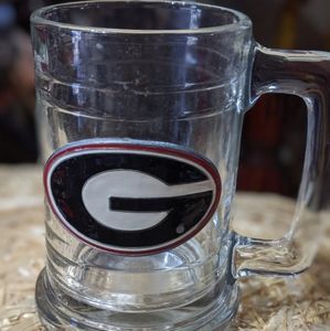 U of Georgia Large Deluxe Mug with Metal Logo